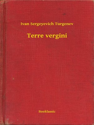 cover image of Terre vergini